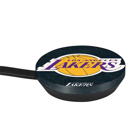 NBA Los Angeles Lakers Black Primary Logo Google Stadia Controller Skin